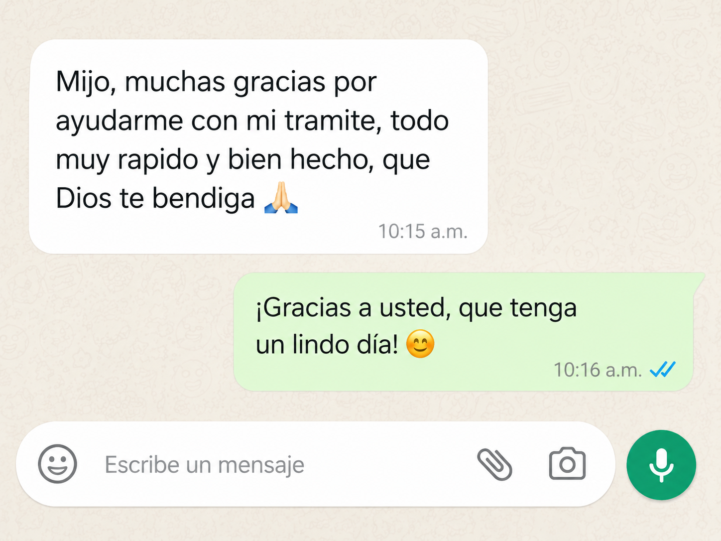 Testimonio Cliente 2